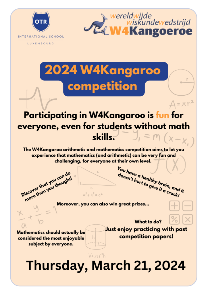 Kangaroo competition 2024